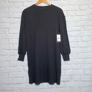 Volcom Junior's Lil 3/4 Sleeve Crew Neck Dress XS